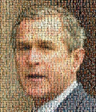 Bush Faces of Dead Soldiers