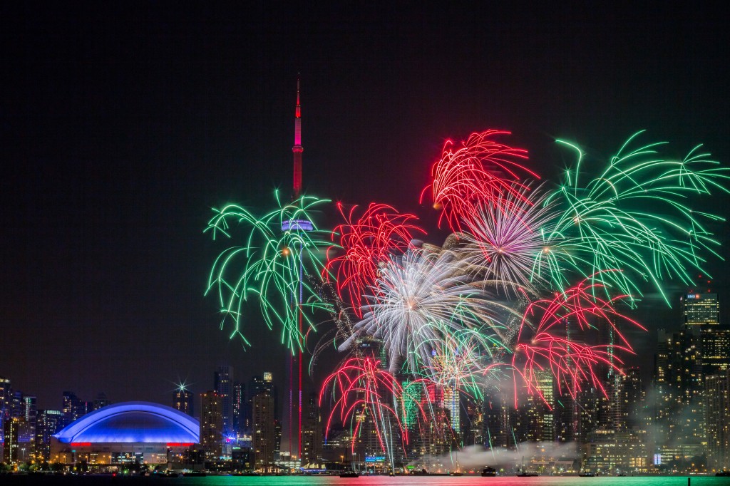 Canada Day Fireworks Toronto 2014
