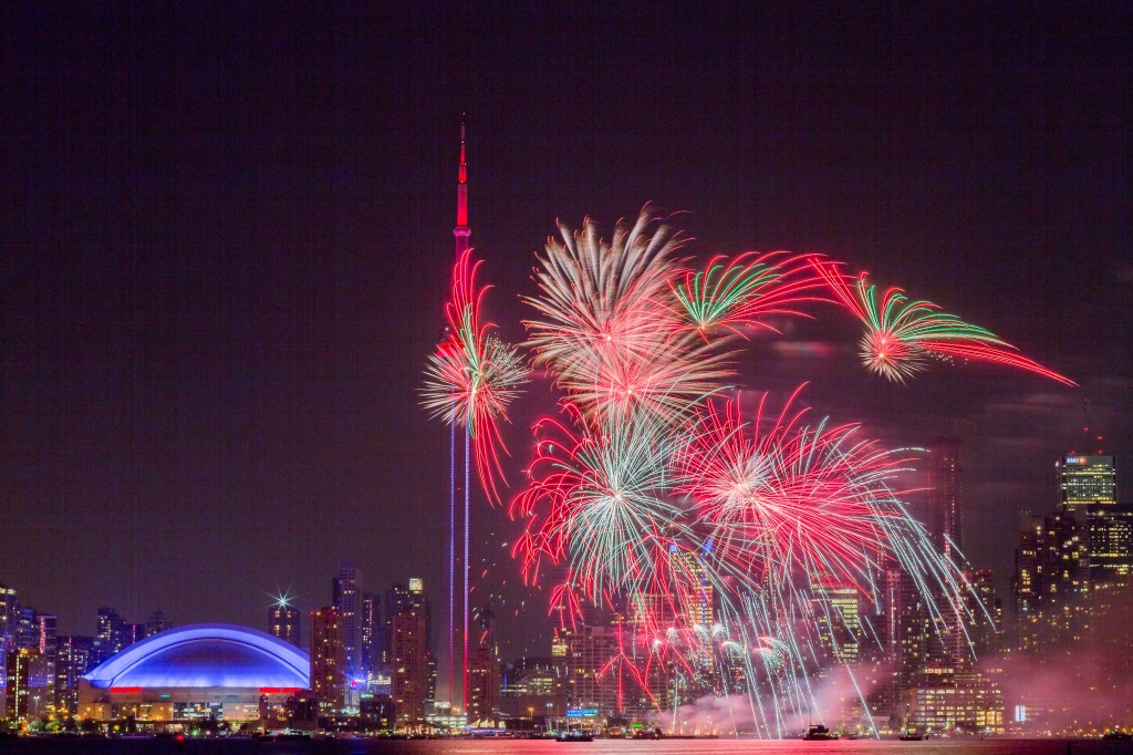 Canada Day Fireworks Toronto 2014