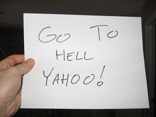 Yahoo! Go to hell