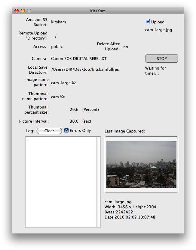 webcam settings free mac