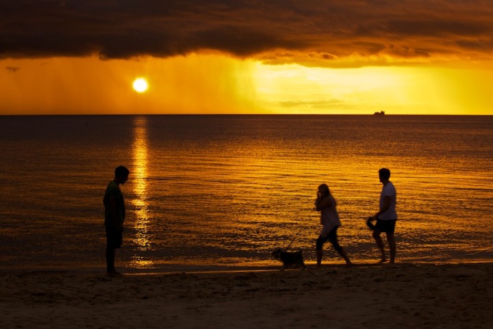 Raining Sunset