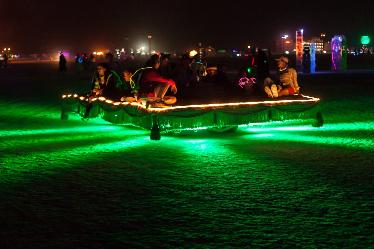 Magic Carpet art car.
