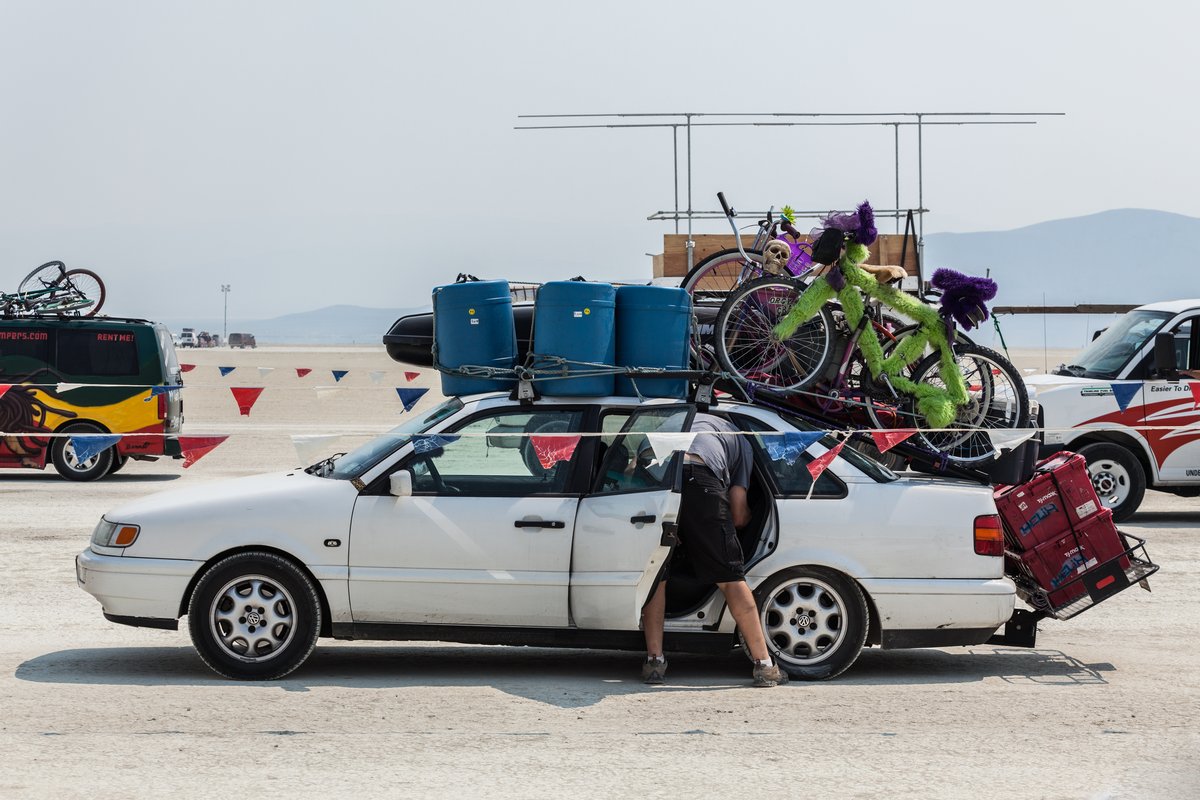 Heavily Loaded Vehicle
