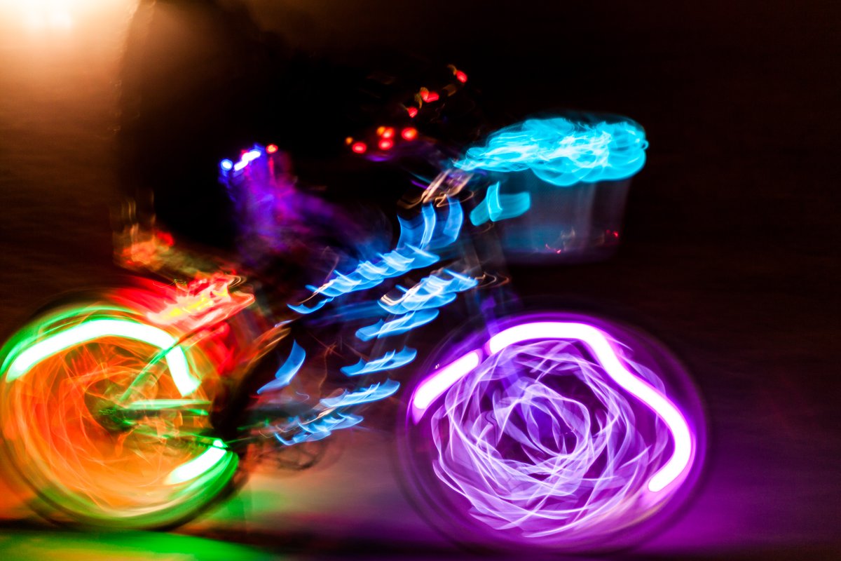 My Wife Dorothy Rawlinson's Bike In Motion