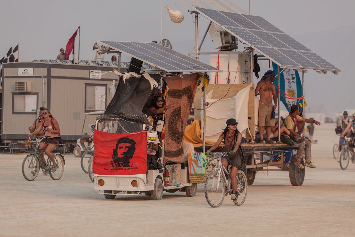 Solar Powered Art Car