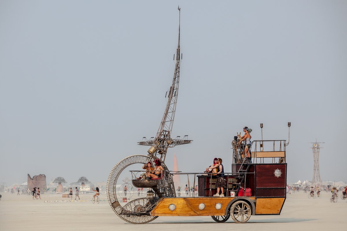 Clock Ship Tere Art Car
