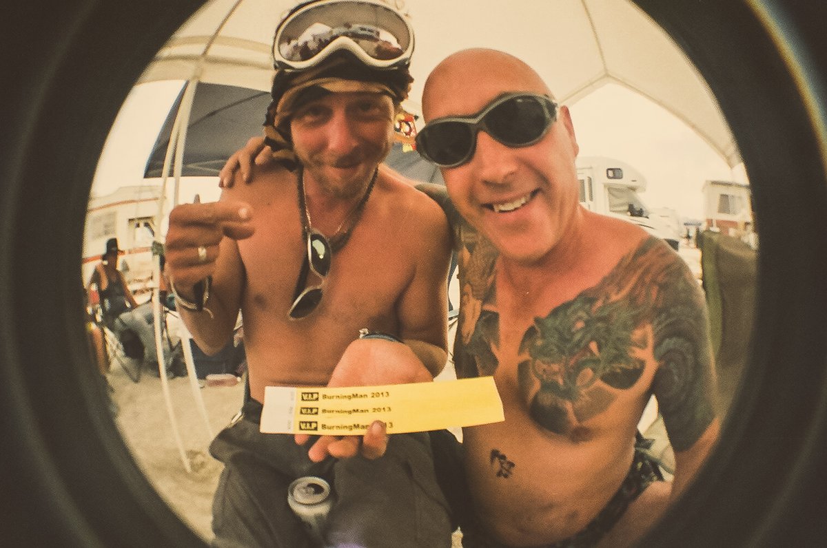 Burning Man "V.I.P." ;) ;)