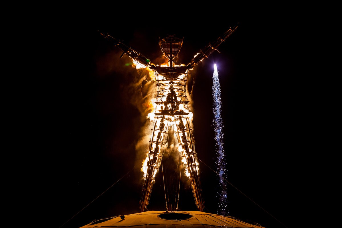 The Man Alight
