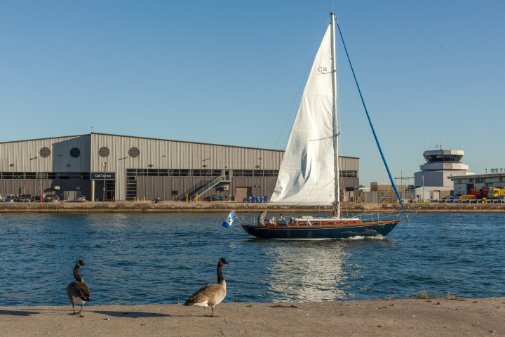 Sailing At The Airport