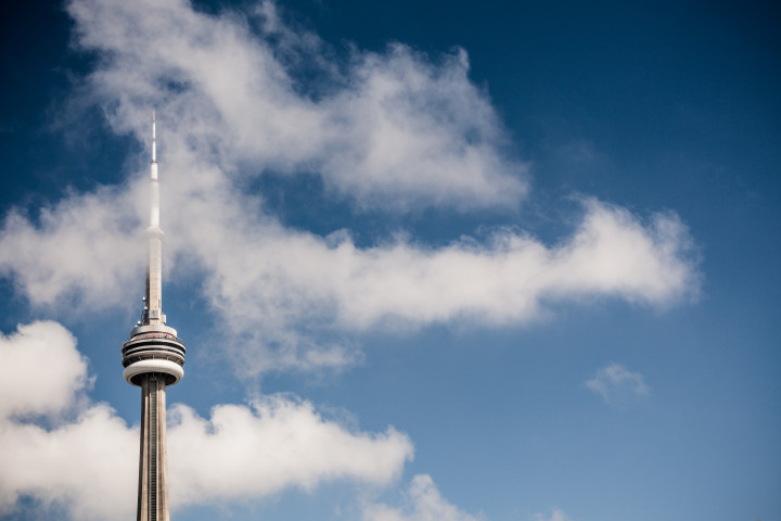 CN Tower In The Clouds