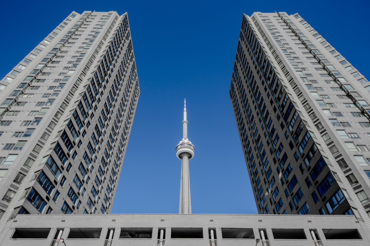 CN Tower From Queens Quay West