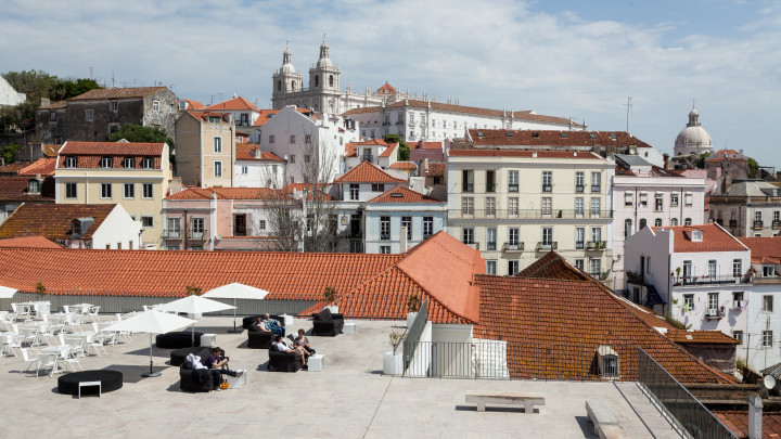 Lisbon Portugal Skyline