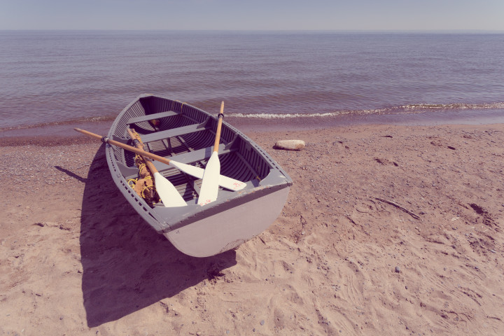 Skiff On The Shore