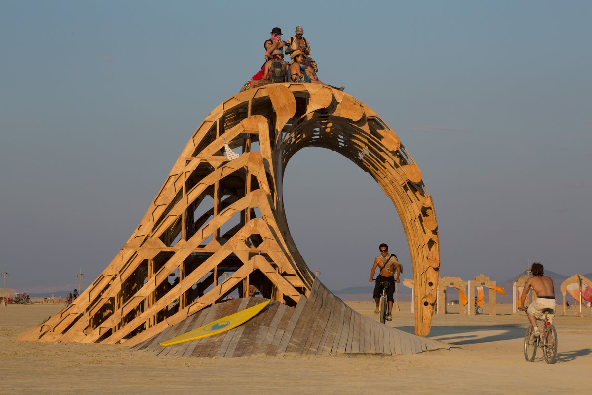 Cruz the Wave by Santa Cruz Burners At Sundown
