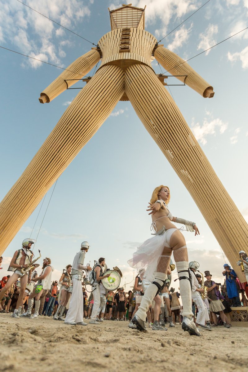 Performers Under The Man