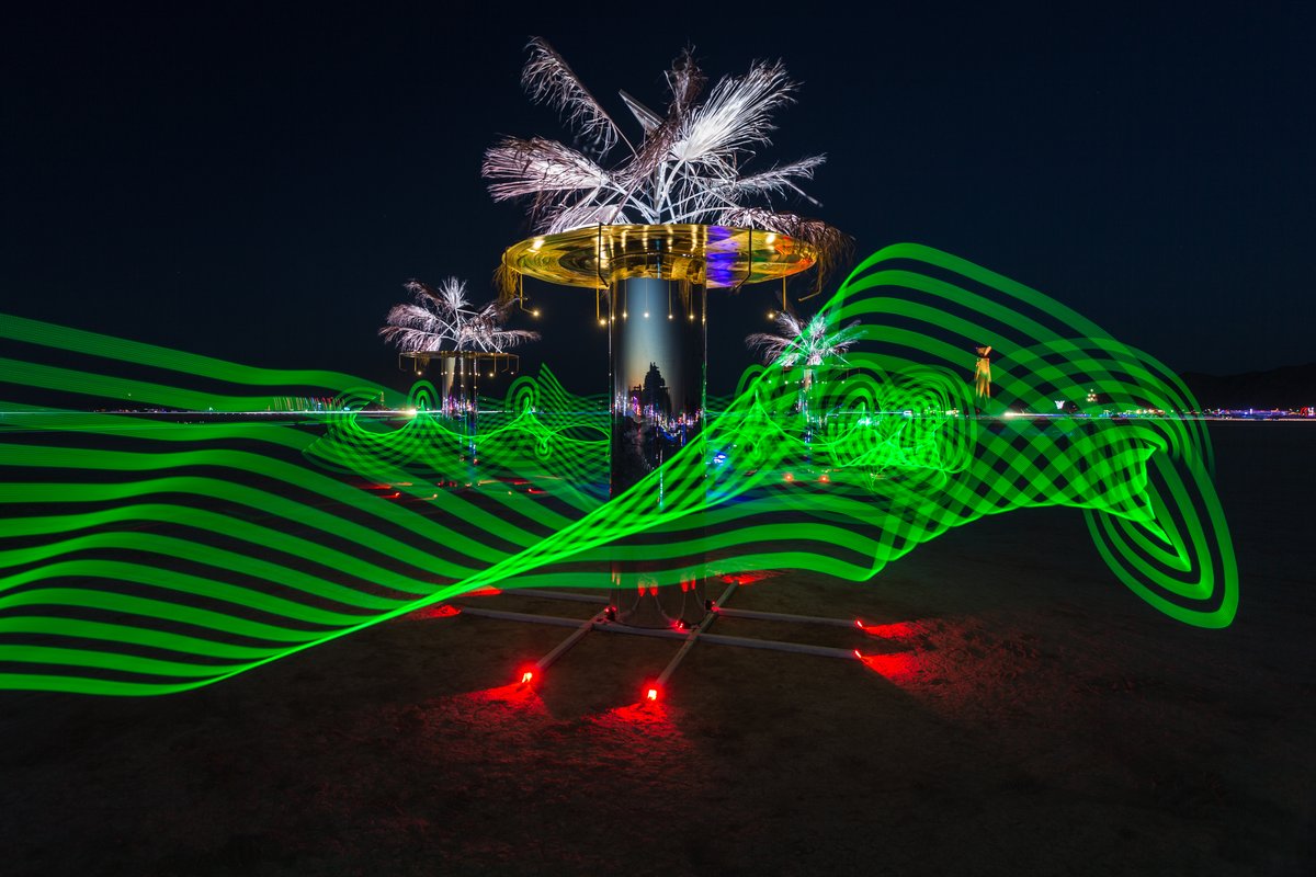 Name Of Piece Unknown (Light Painting By Me Done In-Camera)