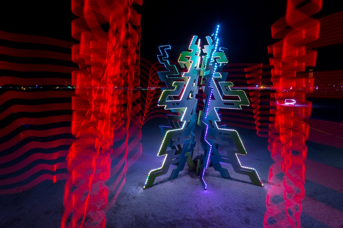 Name Of Piece Unknown (Light Painting By Me Done In-Camera)