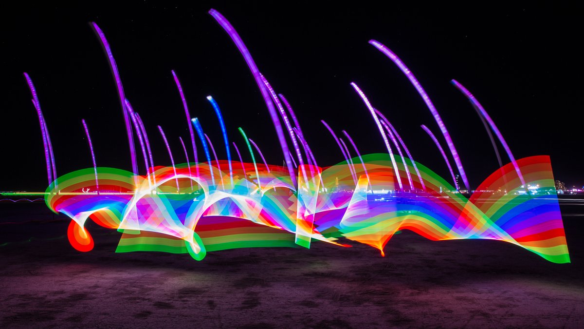 Lumenessence by Mauricio Bustos | Oakland, CA (Light Painting By Me Done In-Camera)