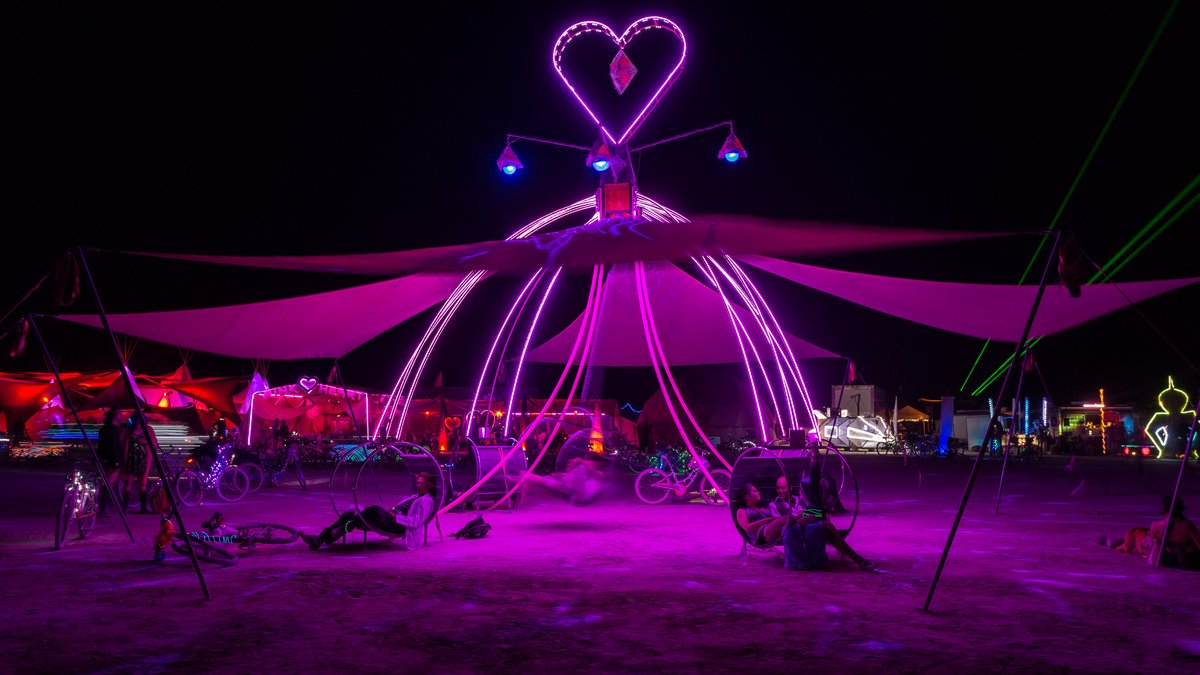 Dream Swing By Joe Sitch Beal Pink Heart Camp