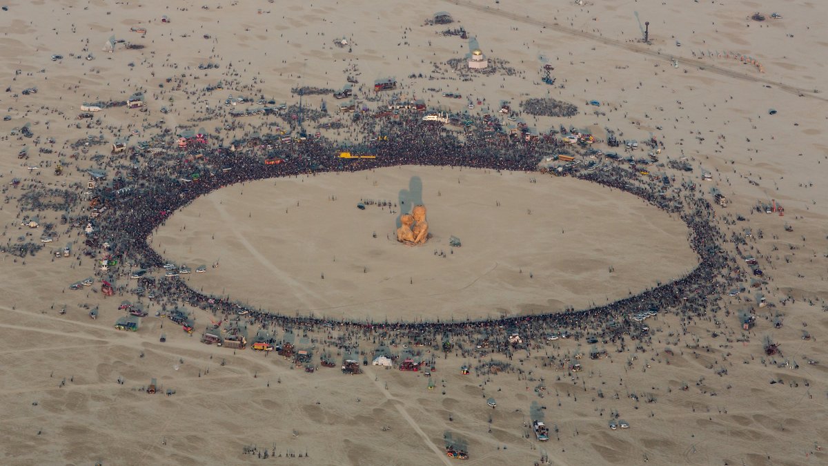 Embrace Burn Aerial Photo
