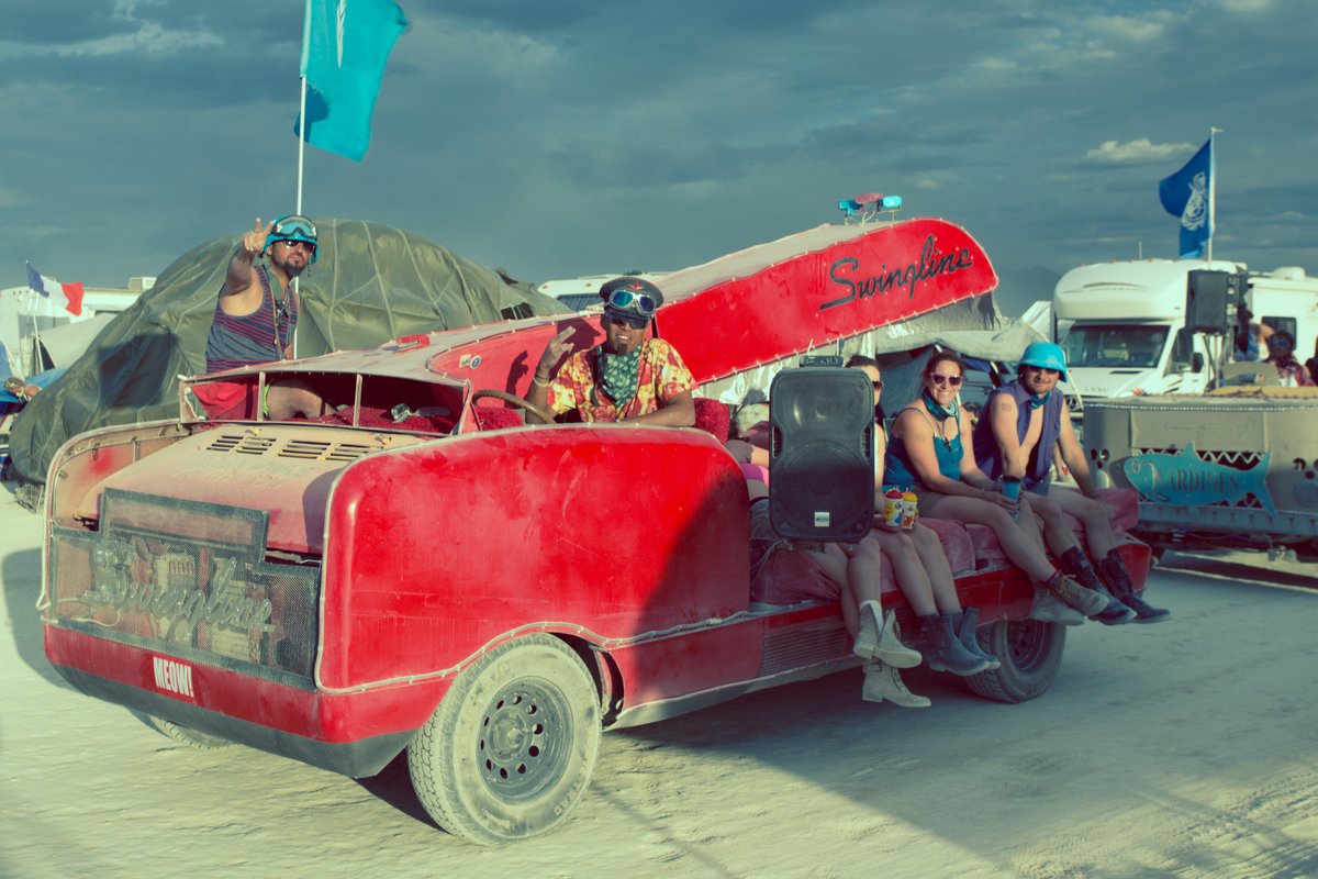Swingline Stappler Art Car / Mutant Vehicle by Jeff Rocke