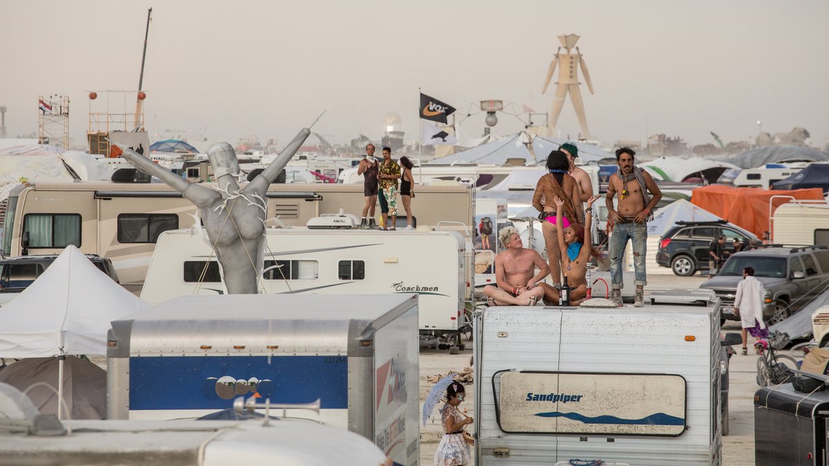 Burners On Their RVs And The Man