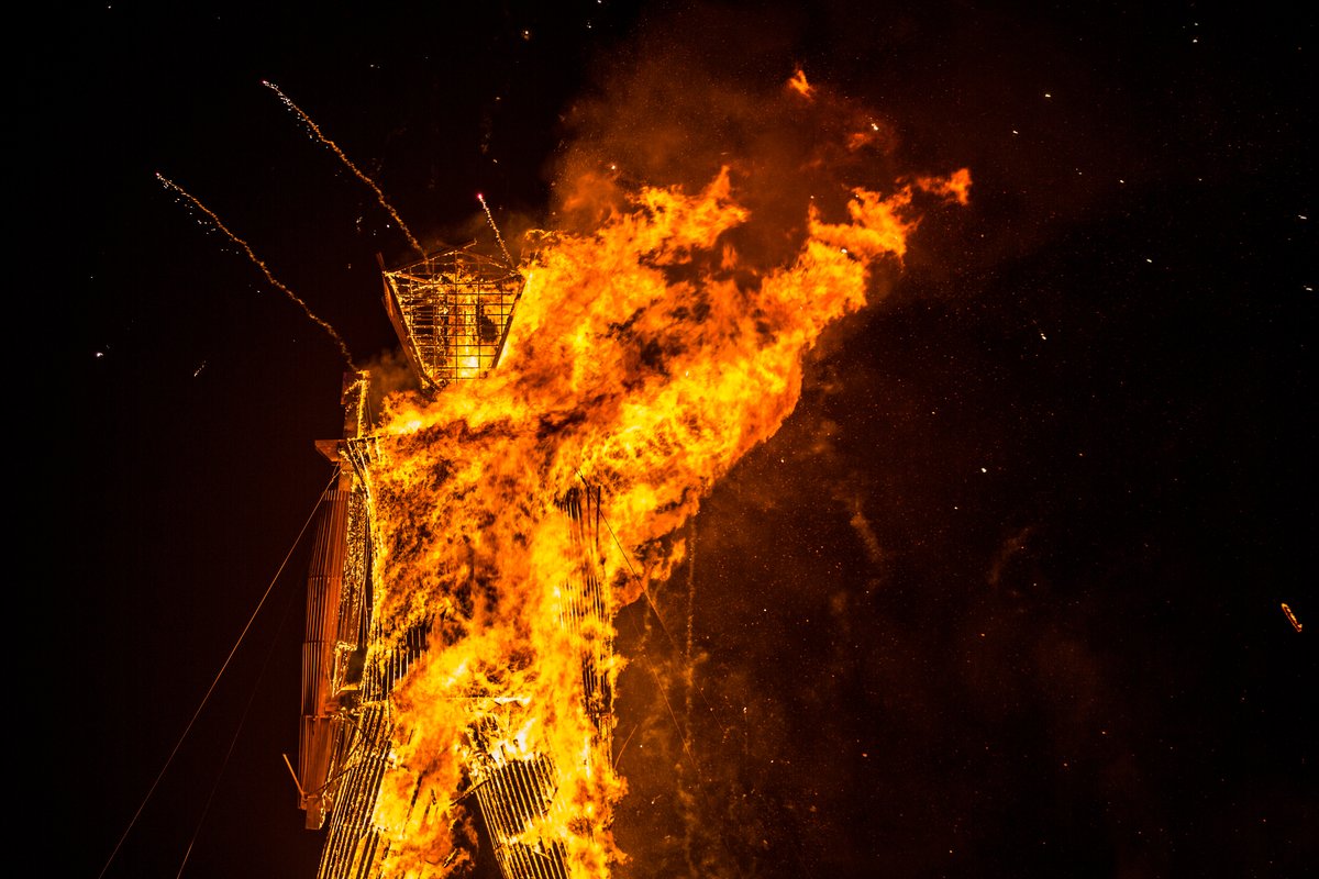 The Man Burning