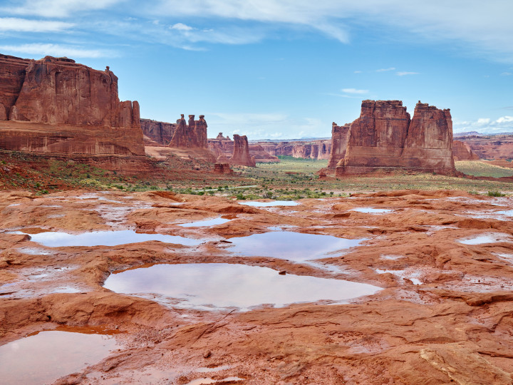 After The Rain Arches National Park