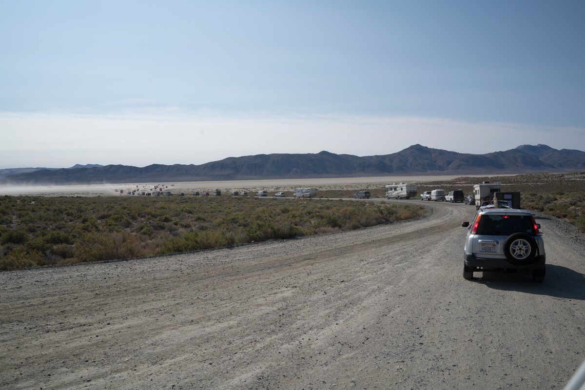 Burners Make Their Way Onto The Playa For Gate Open