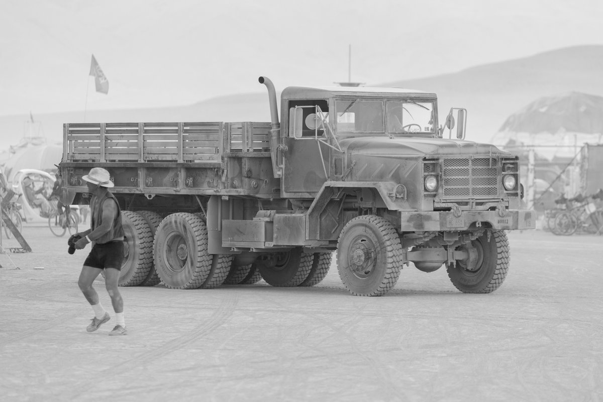 Massive Army Truck At Shipwreck Tiki Lounge