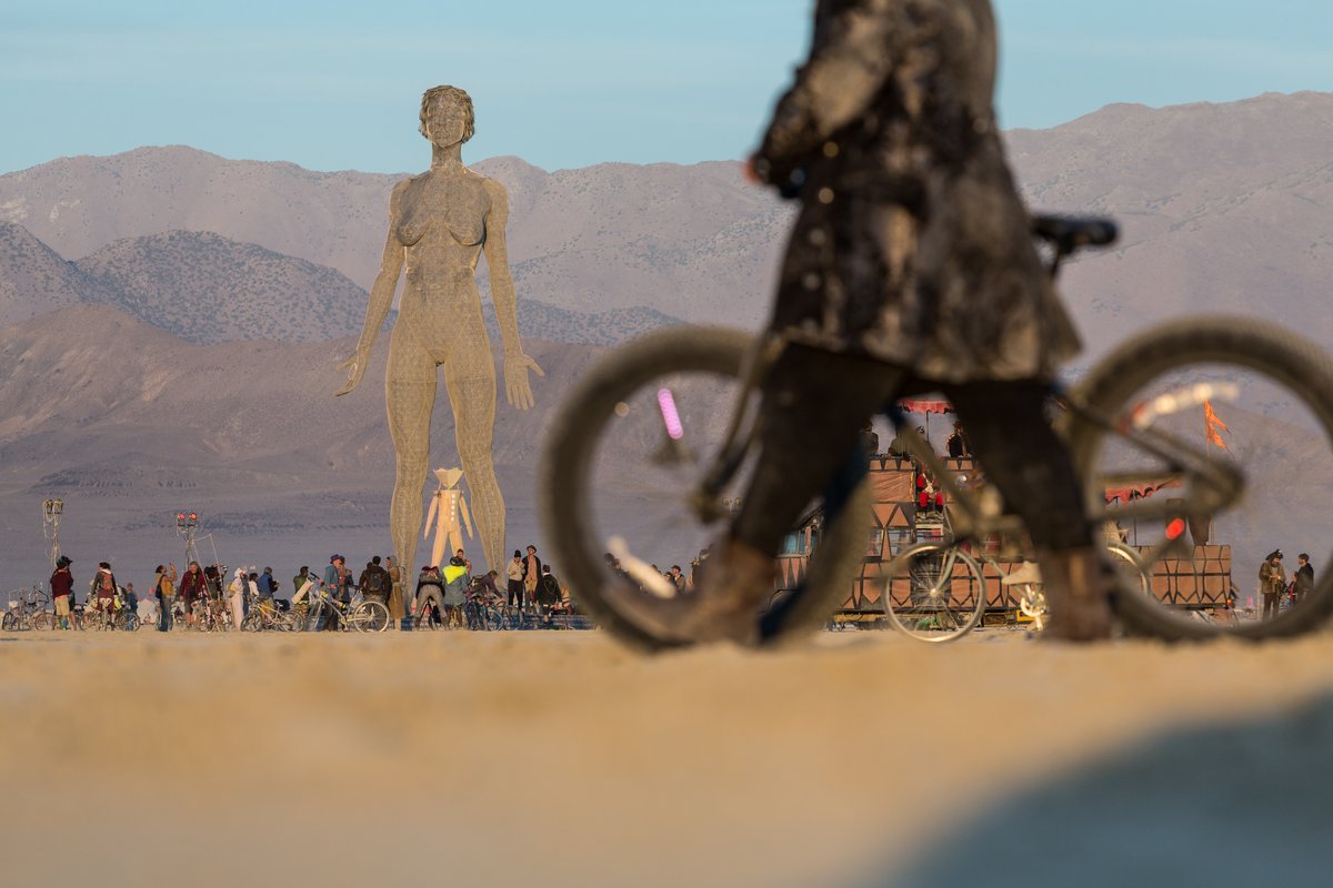 The Man Under Marco Cochrane's Third Epic Sculpture R-Evolution