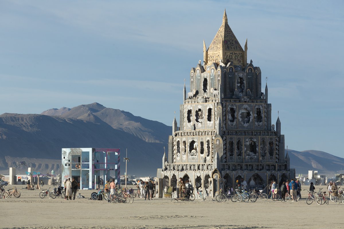 Michael Garlington's Totem of Confessions And Scott Cohen's The Life Cube