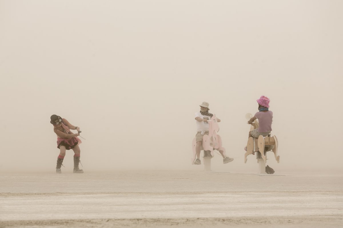 Burners Playing In The Dust