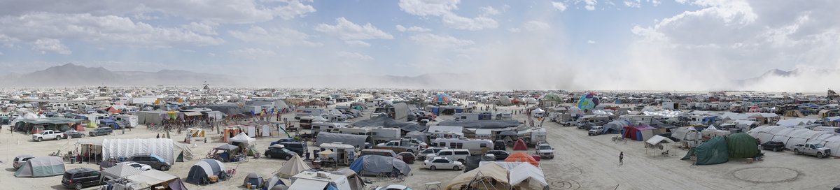 Dust Over Black Rock City
