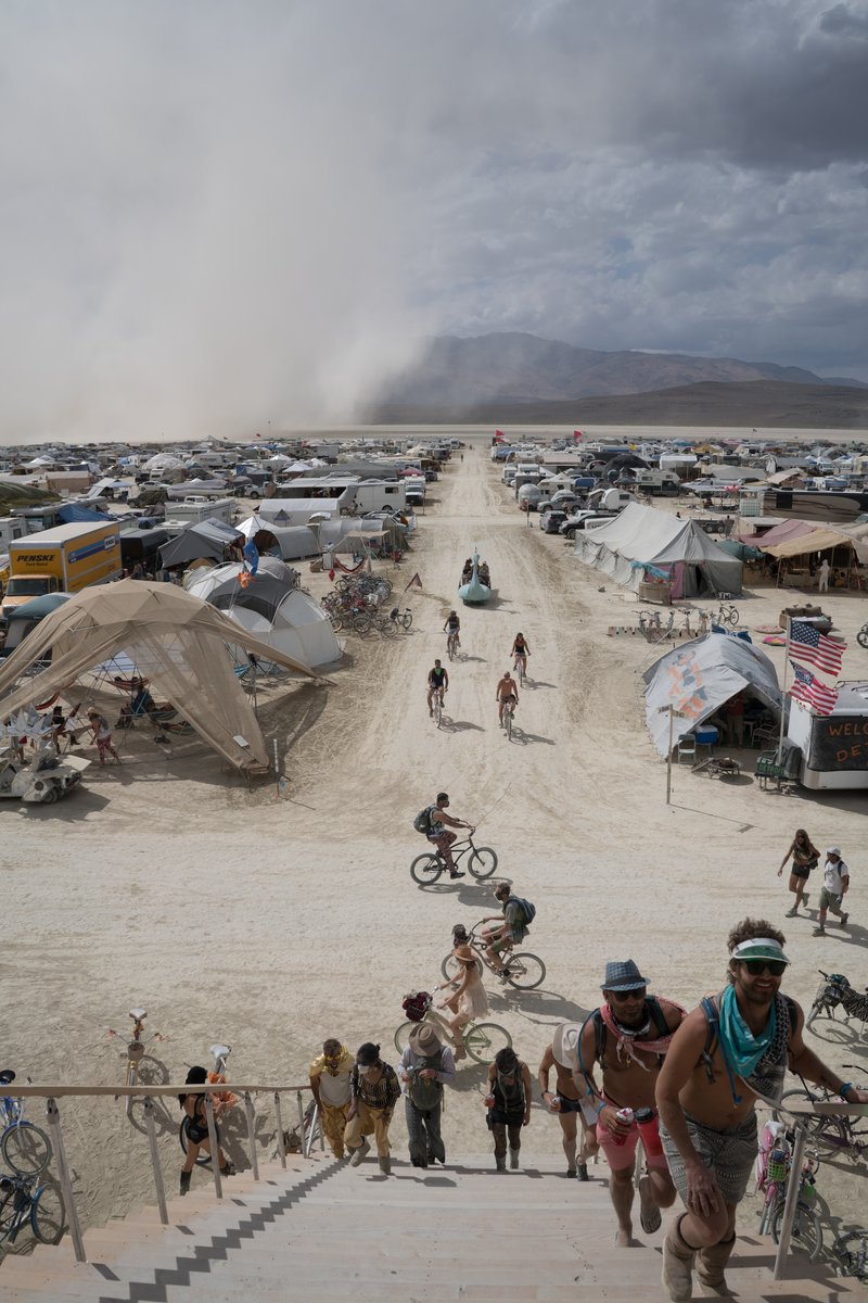 Dust Over Black Rock City