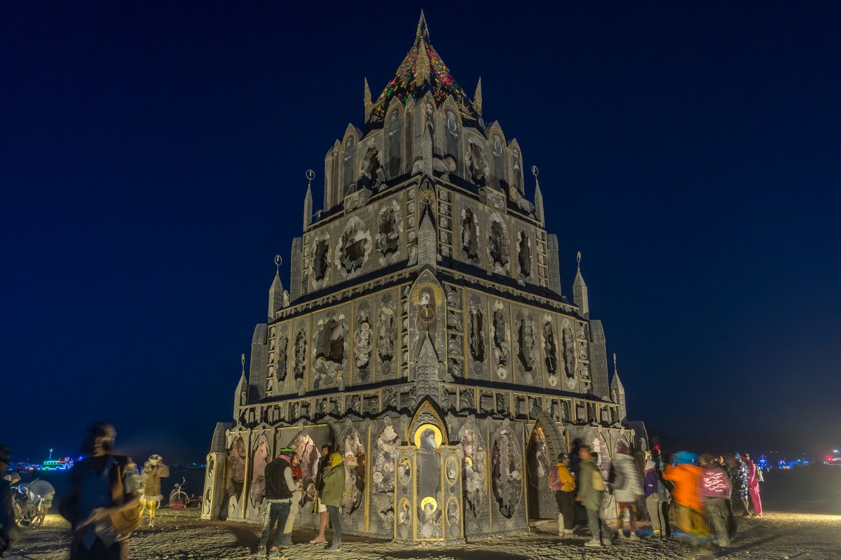 Michael Garlington's Totem of Confessions At Night
