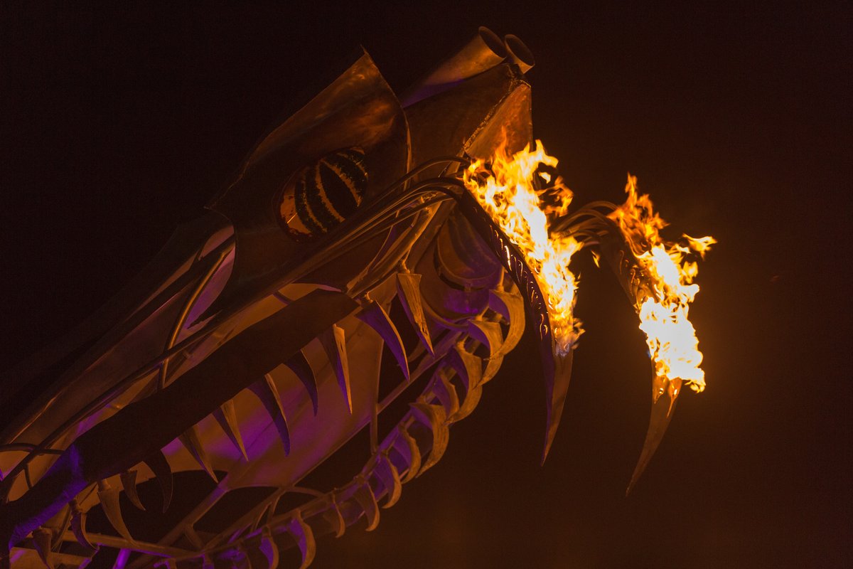 Serpent Mother By The Lotus Girls http://burningman.org/event/brc/2015-art-installations/#SerpentMother