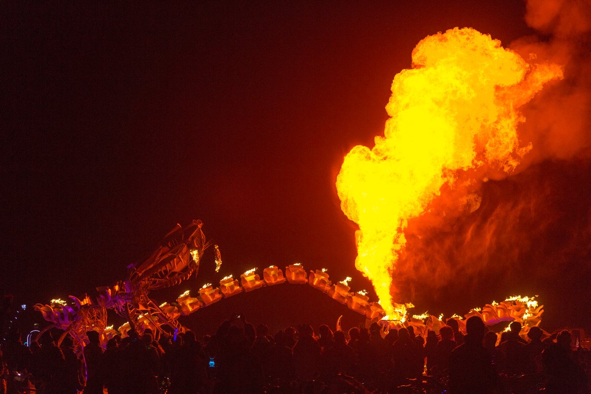 Serpent Mother By The Lotus Girls http://burningman.org/event/brc/2015-art-installations/#SerpentMother
