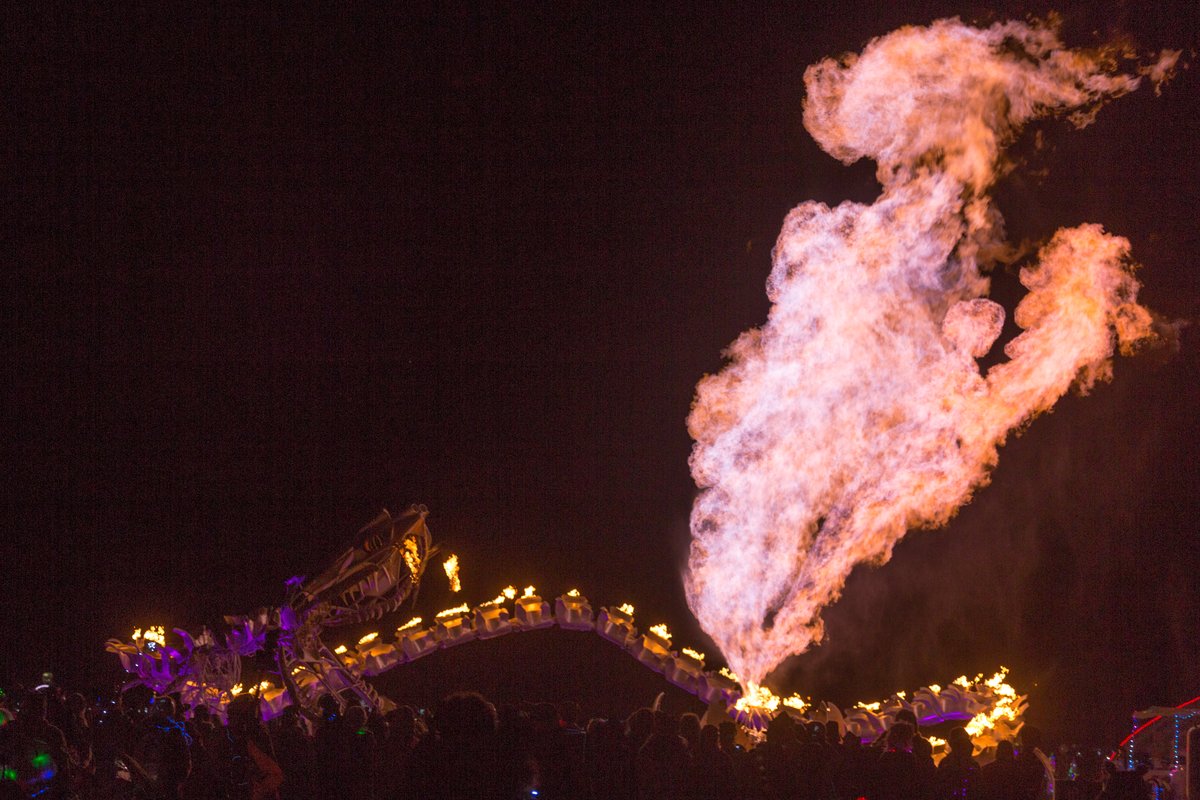 Serpent Mother By The Lotus Girls http://burningman.org/event/brc/2015-art-installations/#SerpentMother