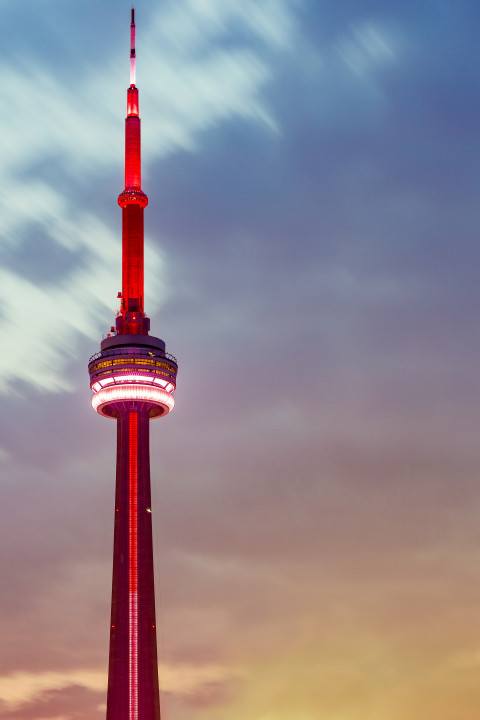 CN Tower At Dawn