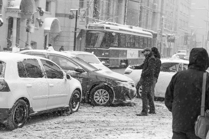 Polite Discussion After Car Accident