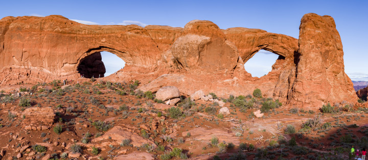 The Windows Arches National Park