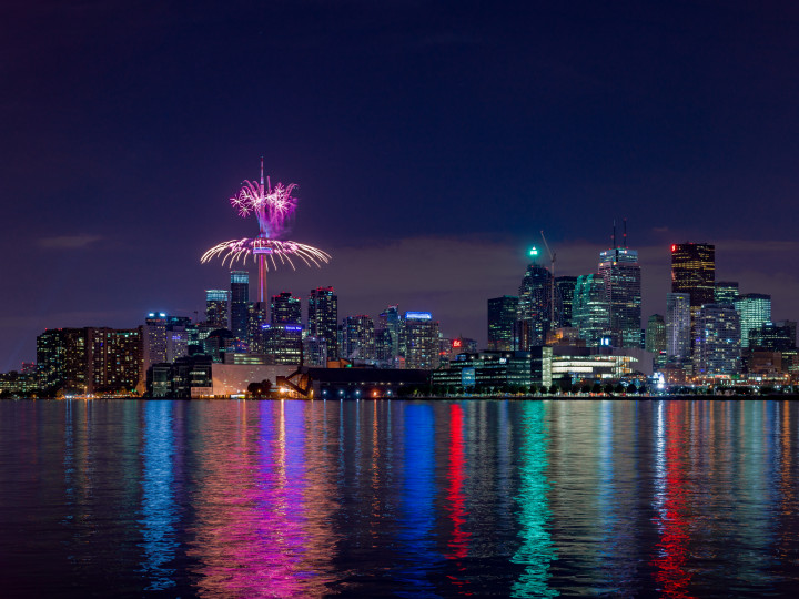 Downtown Toronto Fireworks