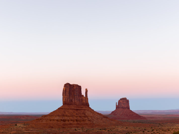 West and East Mitten Buttes