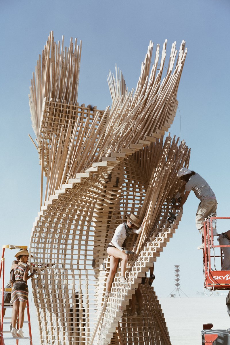 Arthur Mamou-Mani and Team's Tangential Dreams Build