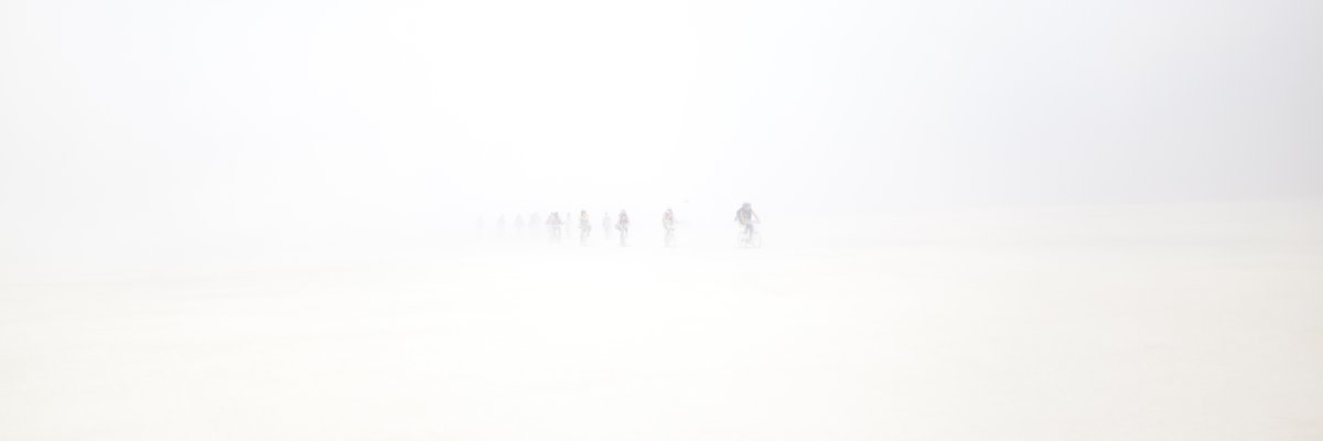Bike Gang In The Dust