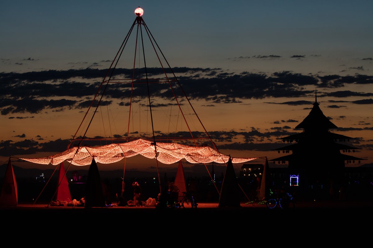 Firmament by Christopher Schardt and The Temple at dawn