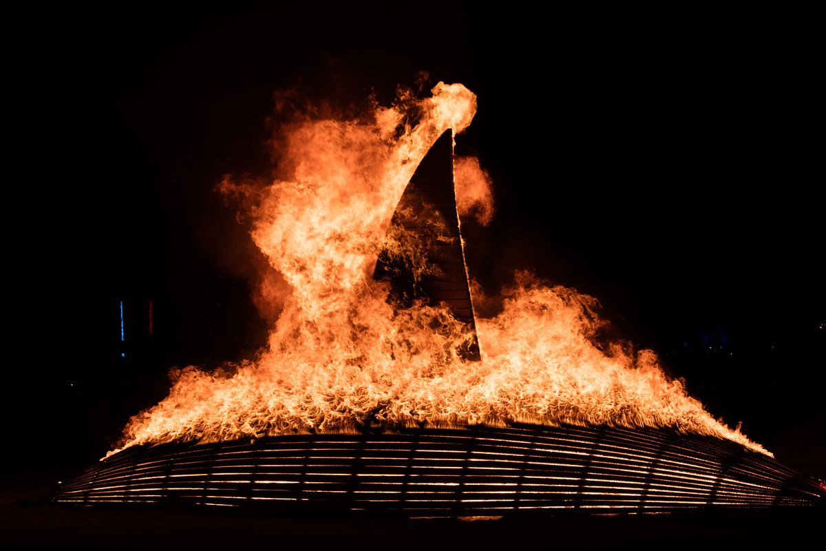 The Orca Project Burn. Piece by Erik More.