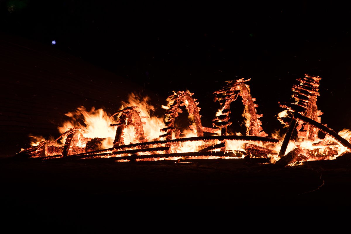 The Orca Project Burn. Piece by Erik More.
